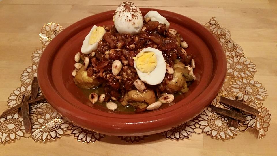 Beef Tajine with Eggs and Almonds