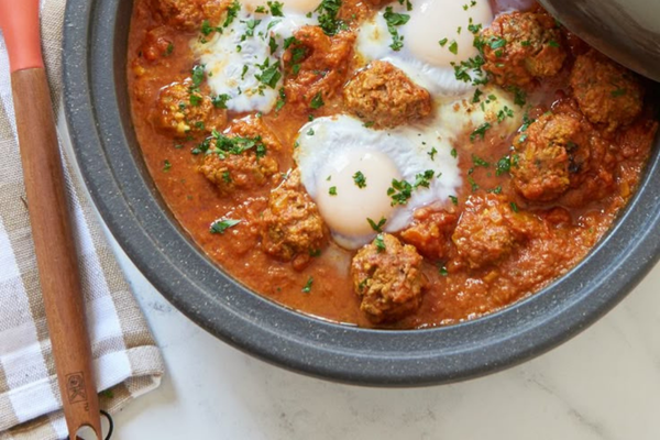 Keefta Tagine with Eggs
