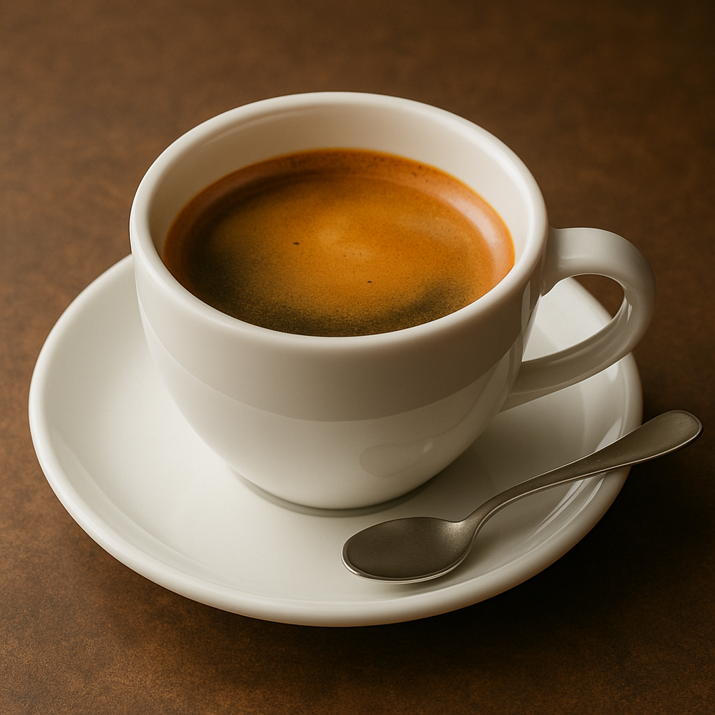 Kop dubbele espresso