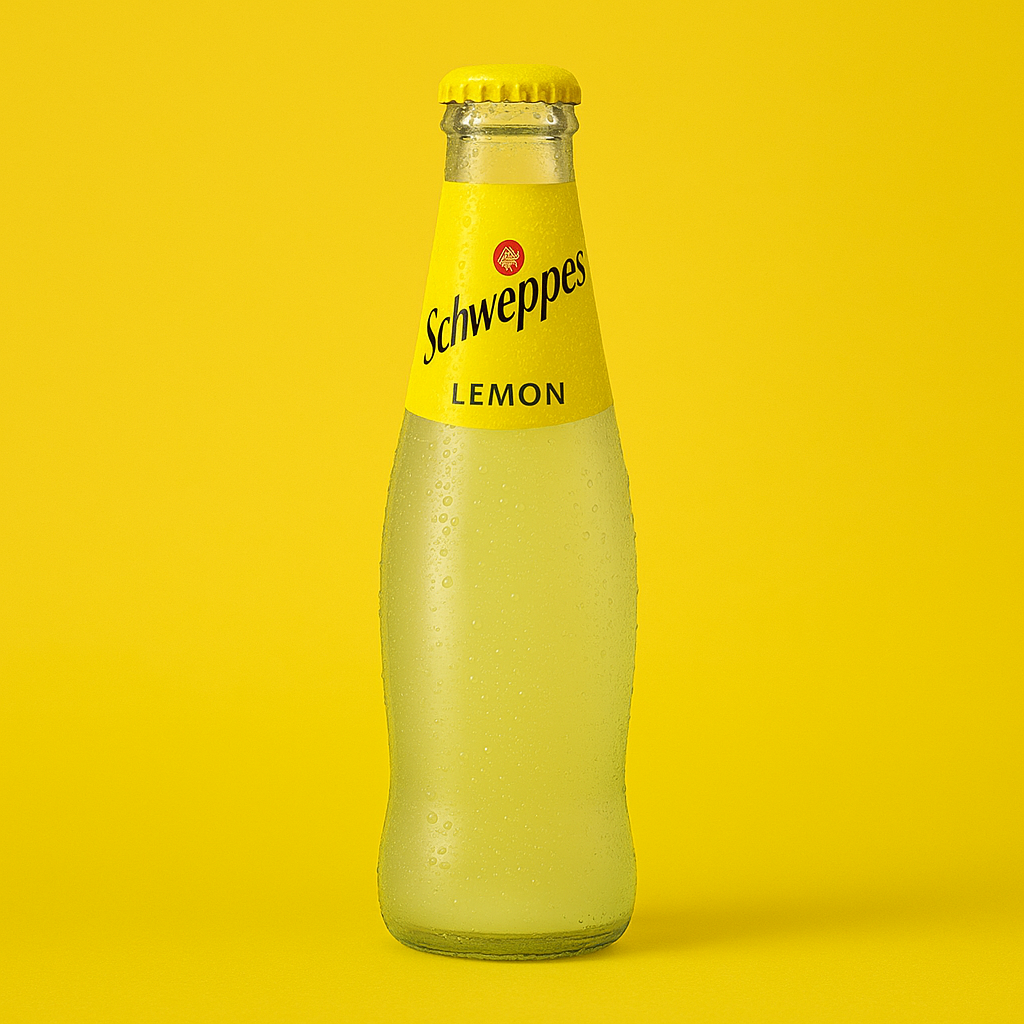 Fles Schweppes Lemon