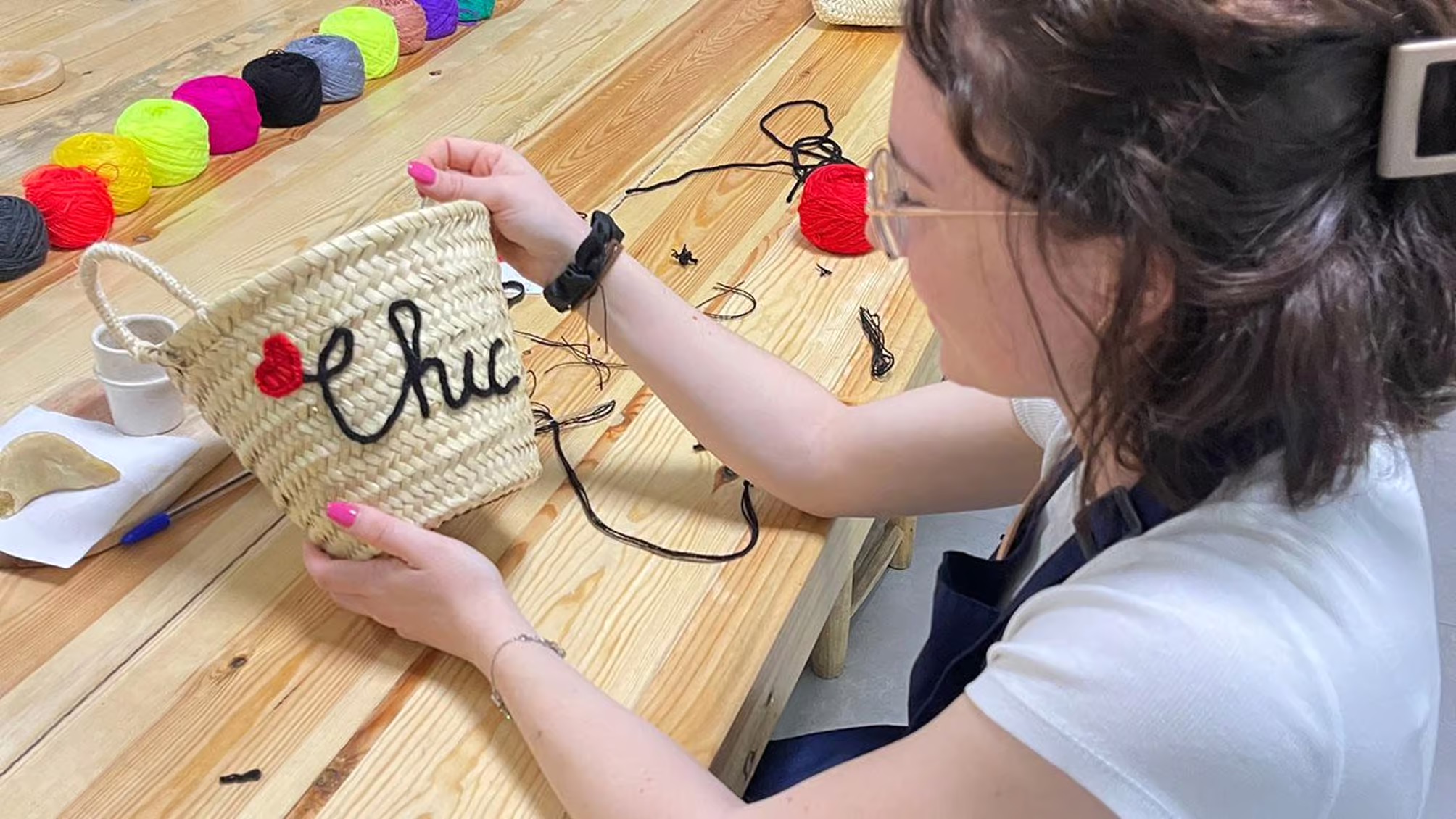 Basket Embroidery Workshop